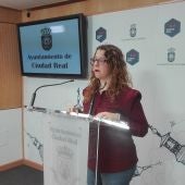 Sara Martínez, portavoz del equipo de Gobierno del Ayuntamiento de Ciudad Real