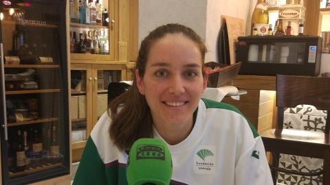 Vero Matoso, jugadora del Unicaja Femenino