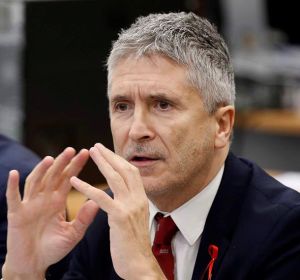 El ministro del Interior en funciones, Fernando Grande-Marlaska El ministro del Interior en funciones, Fernando Grande-Marlaska