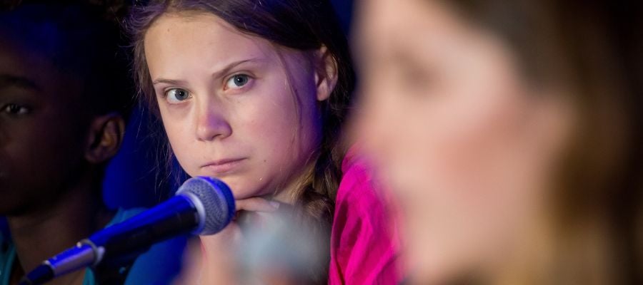 La activista sueca Greta Thunberg. La activista sueca Greta Thunberg.