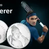 Suiza acuña monedas con la cara de Federer Suiza acuña monedas con la cara de Federer