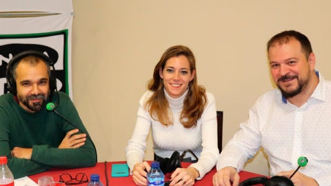 Alberto Garc&iacute;a Salido, Esther Holgado, Alfonso Fern&aacute;ndez, los m&eacute;dicos de M&aacute;s de uno