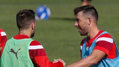 Antonio Luna y Sergi Enrich, 