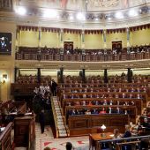 Congreso de los Diputados durante la constitución de las Cortes
