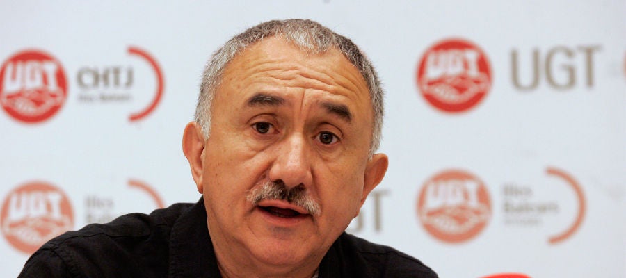 El secretario general de UGT, Pepe Álvarez El secretario general de UGT, Pepe Álvarez