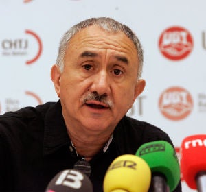El secretario general de UGT, Pepe Álvarez El secretario general de UGT, Pepe Álvarez