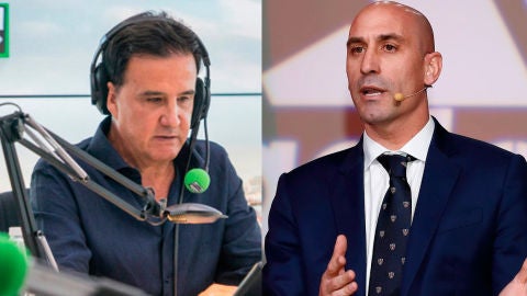Jos&eacute; Ram&oacute;n de la Morena y Luis Rubiales