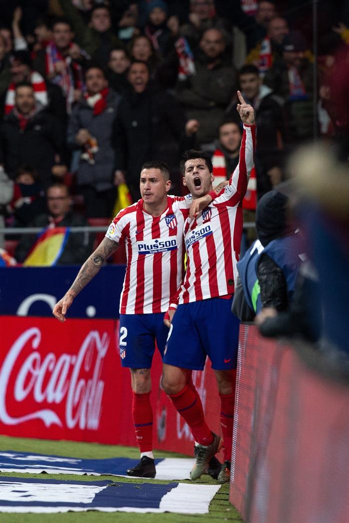 Saúl y Morata llevan a la victoria al Atlético de Madrid Saúl y Morata llevan a la victoria al Atlético de Madrid