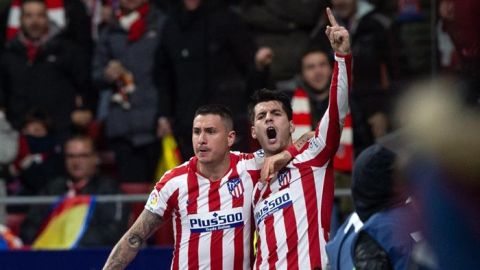 Morata marca en el Atl&eacute;tico de Madrid - Osasuna