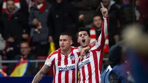 Morata marca en el Atlético de Madrid - Osasuna Morata marca en el Atlético de Madrid - Osasuna