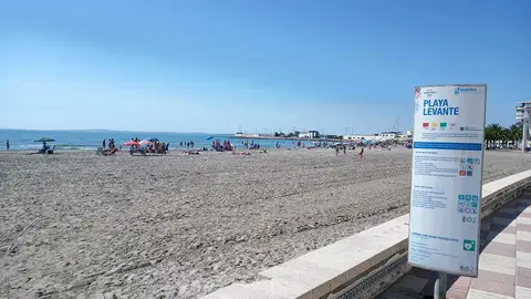 Playa Levante de Santa Pola.