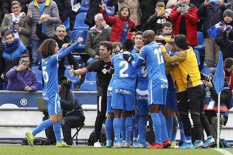 El Getafe se coloca en puestos de Champions tras vencer al Valladolid El Getafe se coloca en puestos de Champions tras vencer al Valladolid