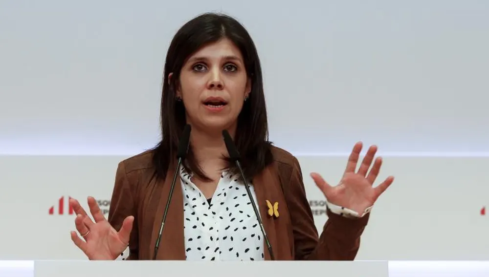 La portavoz de ERC, Marta Vilalta La portavoz de ERC, Marta Vilalta
