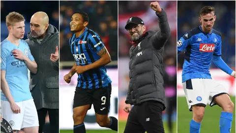 Los rivales de los equipos españoles en octavos de la Champions Los rivales de los equipos españoles en octavos de la Champions