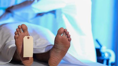 Imagen de archivo de una sala de autopsias