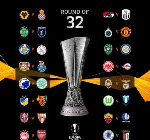 Emparejamientos de dieciseisavos de la Europa League Emparejamientos de dieciseisavos de la Europa League