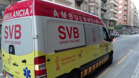 Imagen de archivo de Ambulancia de Soporte Vital B&aacute;sico.