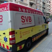 Imagen de archivo de Ambulancia de Soporte Vital Básico.