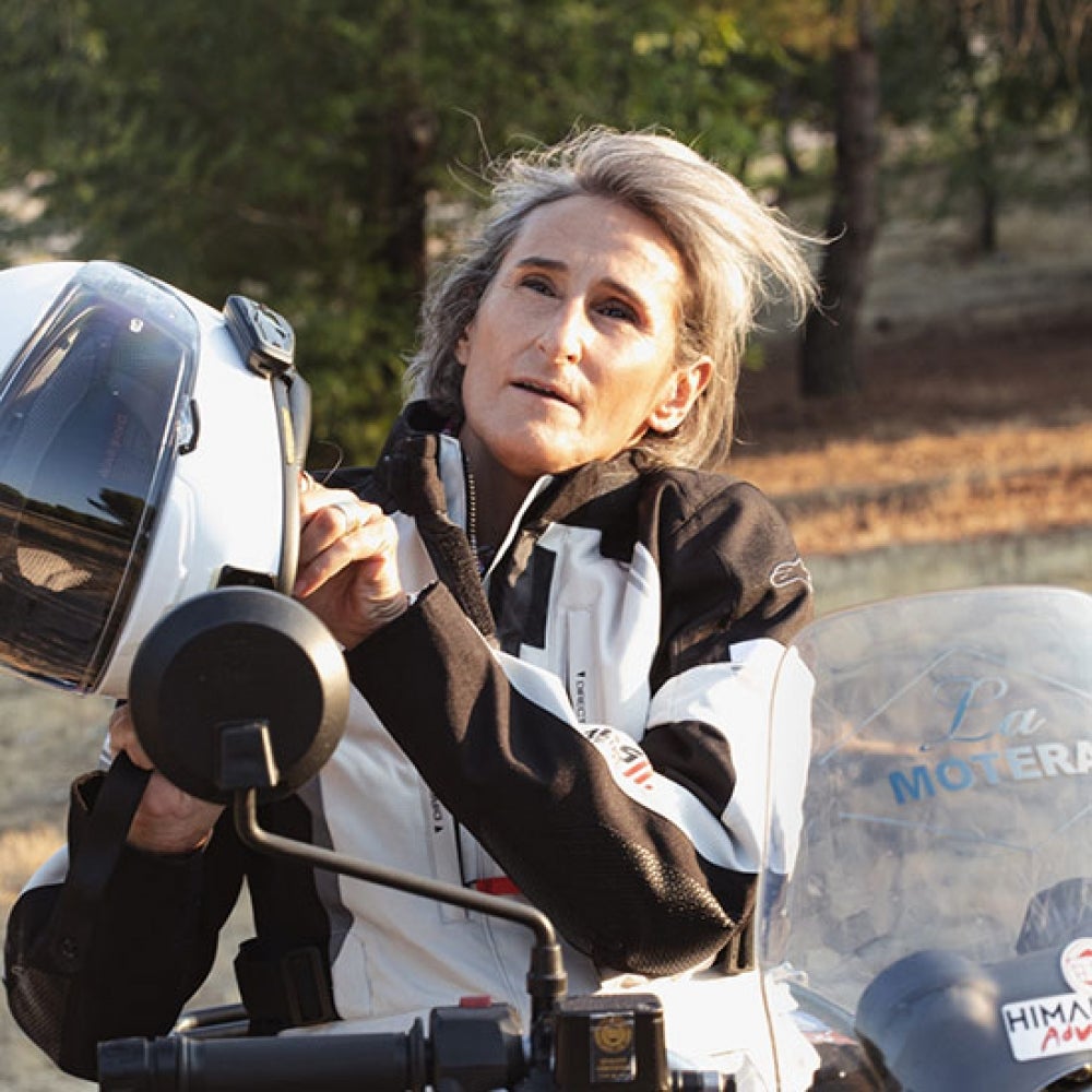 Kilómetros de solidaridad en moto Kilómetros de solidaridad en moto