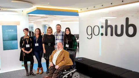 Algunos de los participantes en el proyecto. GOHUB VALÈNCIA