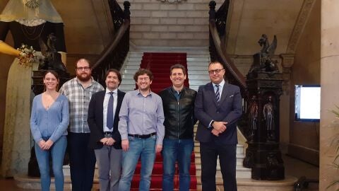 El director regional de Atresmedia Radio en Baleares, Juan Carlos Enrique, presenta el concierto de Europa FM en las fiestas de Sant Sebasti&agrave; 2020