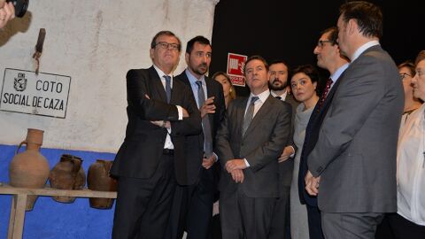 Garc&iacute;a-Page ha inaugurado en Ciudad Real una exposici&oacute;n sobre la caza