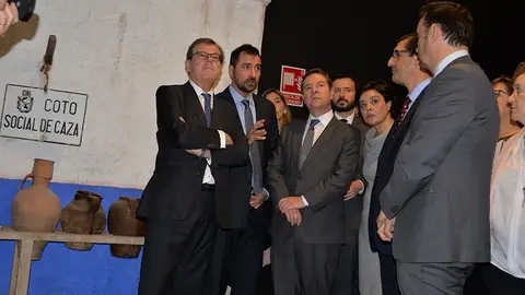 García-Page ha inaugurado en Ciudad Real una exposición sobre la caza García-Page ha inaugurado en Ciudad Real una exposición sobre la caza