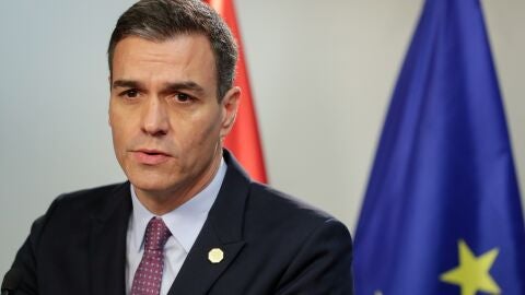Pedro S&aacute;nchez en rueda de prensa tras haber sido propuesto por el Rey como candidato.