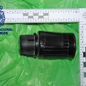Granada de mano que fue encontrada en Alcázar de San Juan Granada de mano que fue encontrada en Alcázar de San Juan