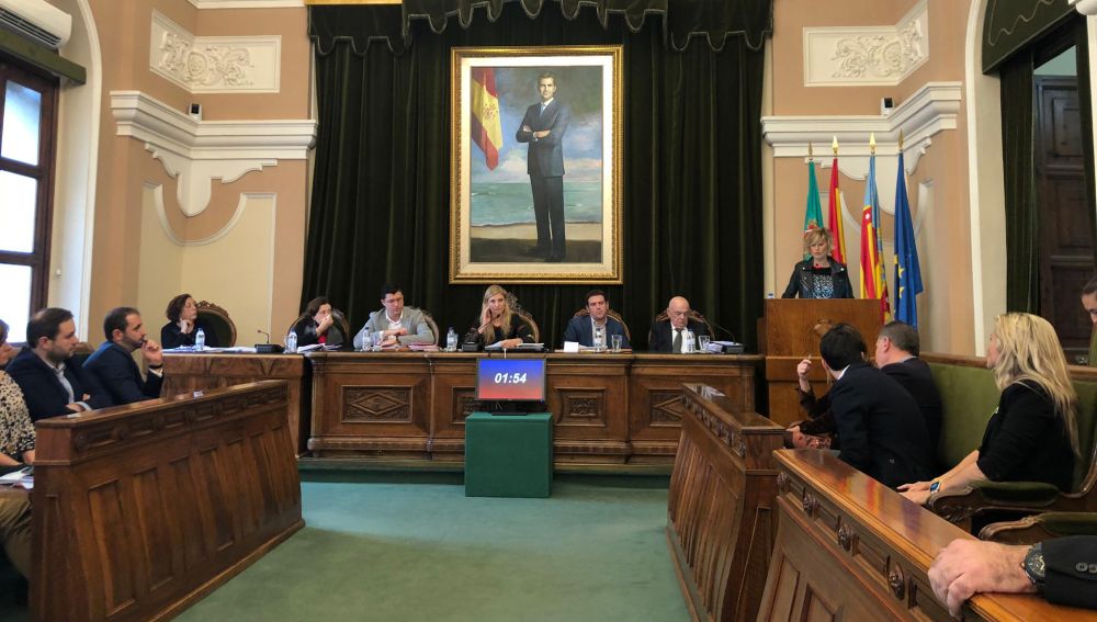 Pleno Ayuntamiento de Castellón. 
