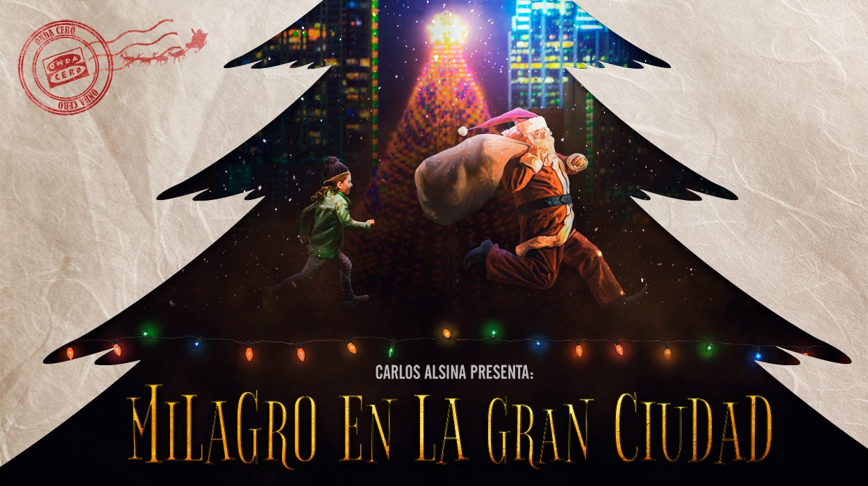 El 25 de diciembre, 'Milagro en la Gran Ciudad' en Más de uno, con Carlos Alsina El 25 de diciembre, 'Milagro en la Gran Ciudad' en Más de uno, con Carlos Alsina