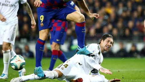 El central del Real Madrid, Sergio Ramos. 