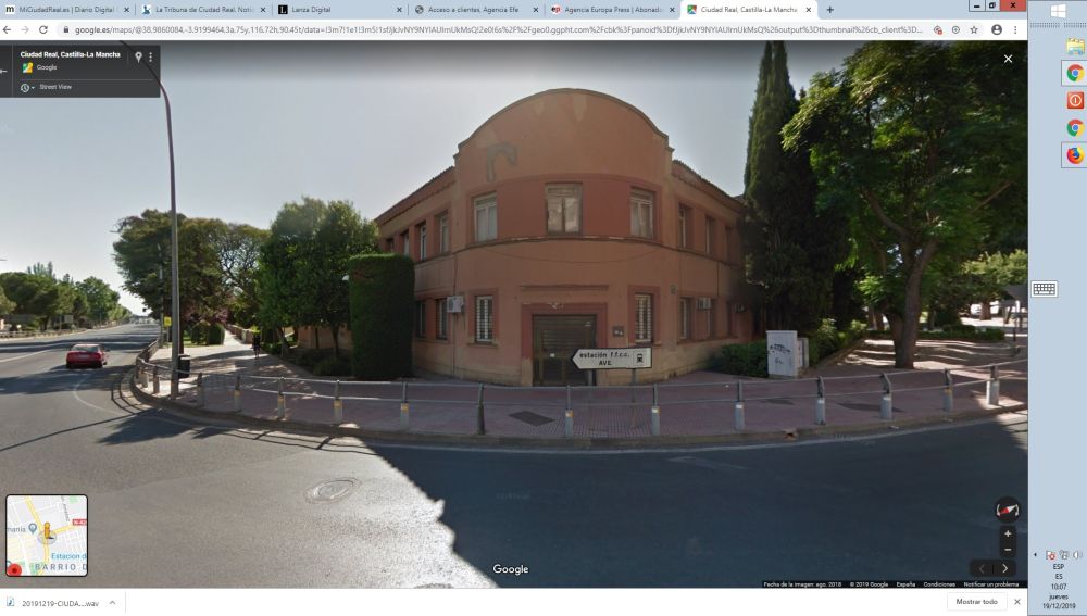 Edificio de la antigua sede de la CEOE de Ciudad Real situado en la Ronda de la Mata Edificio de la antigua sede de la CEOE de Ciudad Real situado en la Ronda de la Mata