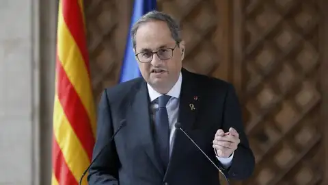 El presidente de la Generalitat, Quim Torra El presidente de la Generalitat, Quim Torra