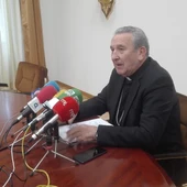 Gerardo Melgar en una rueda de prensa en Ciudad Real Gerardo Melgar en una rueda de prensa en Ciudad Real