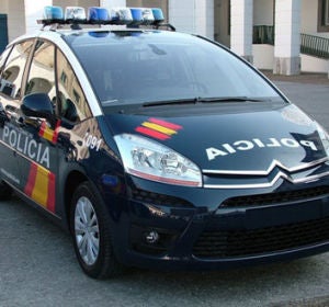 Coche de la Policía Nacional Coche de la Policía Nacional
