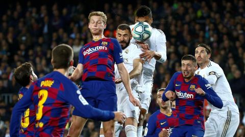 De Jong con Benzema. 