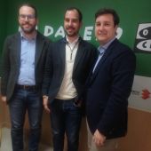 Héctor Díez, José Navarro y Eduardo García-Ontiveros
