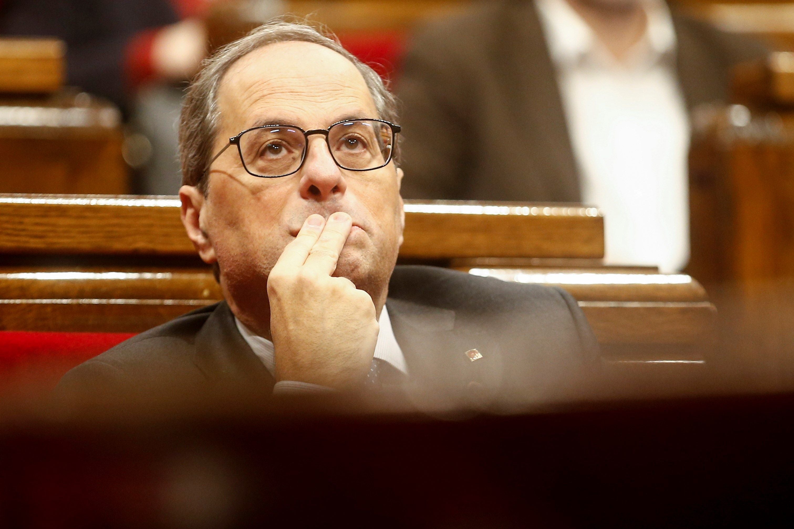 Torra comunica a Aragonès que el acuerdo ERC-PSOE "no tiene el visto bueno" del Govern Torra comunica a Aragonès que el acuerdo ERC-PSOE "no tiene el visto bueno" del Govern