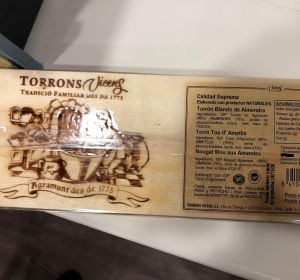 El turrón sobre el que alerta Sanidad El turrón sobre el que alerta Sanidad