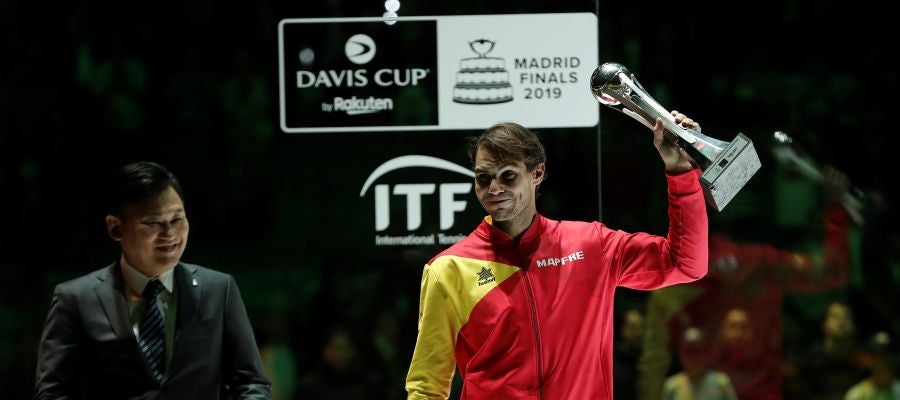 Rafa Nadal, en la Copa Davis Rafa Nadal, en la Copa Davis