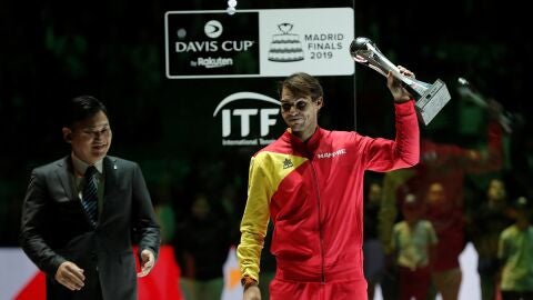Rafa Nadal, en la Copa Davis