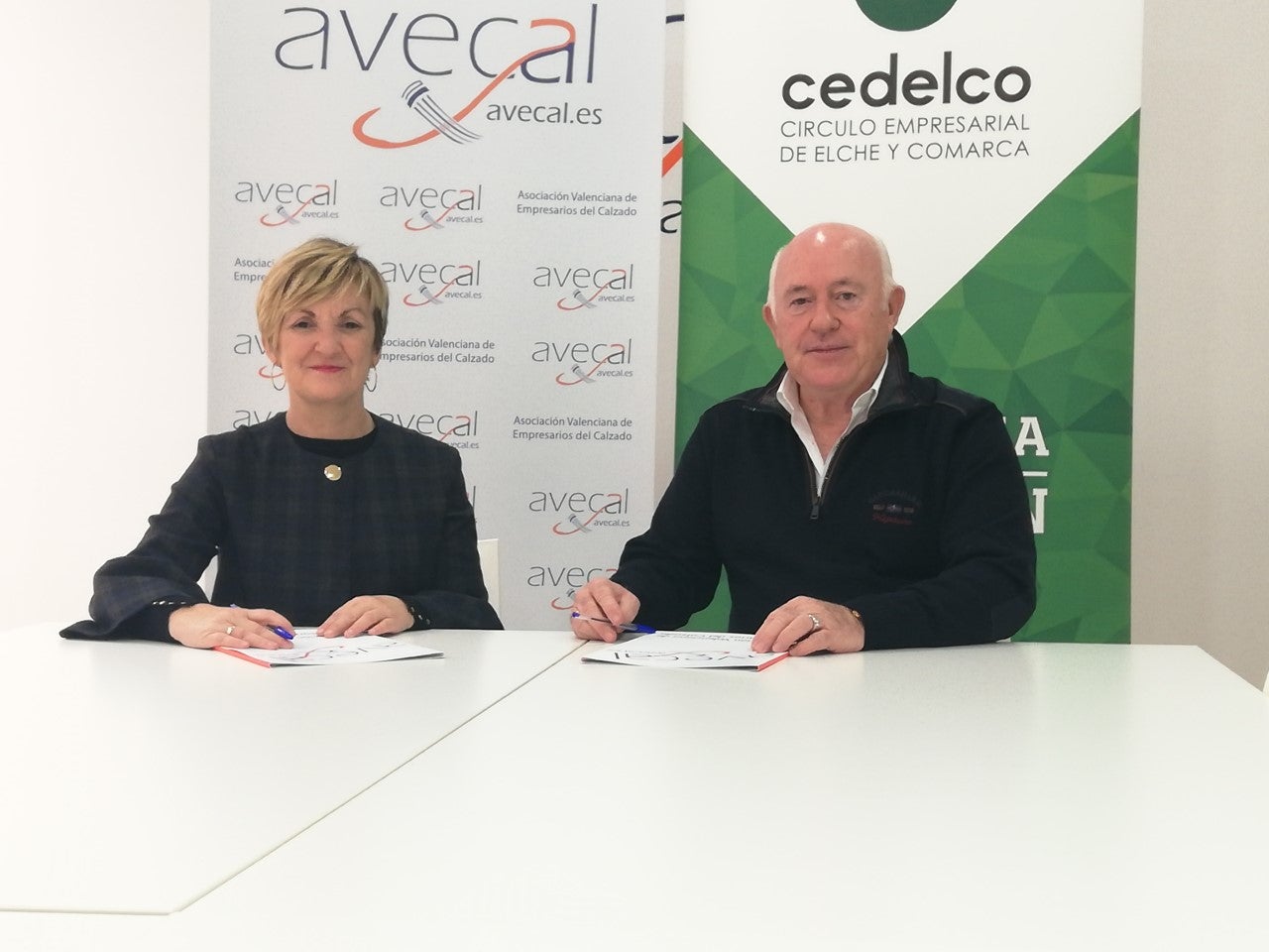 Avecal y Cedelco aúnan esfuerzos para potenciar el tejido empresarial del calzado en la comarca del Baix Vinalopó Avecal y Cedelco aúnan esfuerzos para potenciar el tejido empresarial del calzado en la comarca del Baix Vinalopó