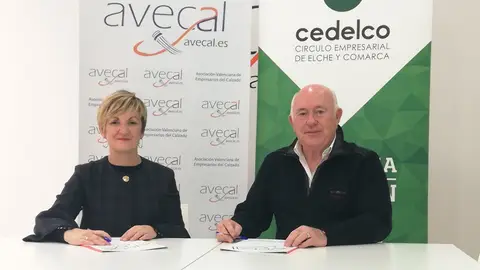 Marián Cano (Avecal) y Joaquín Pérez (Cedelco). Marián Cano (Avecal) y Joaquín Pérez (Cedelco).