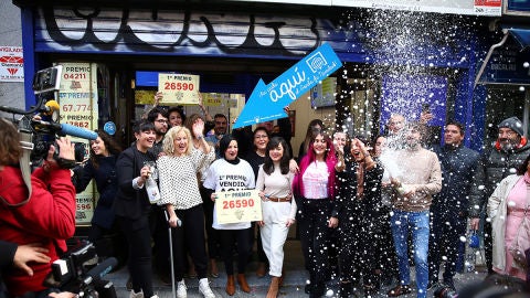 Administraci&oacute;n de 'Do&ntilde;a Manolita' en Madrid