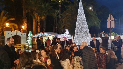 Feria de Navidad de Elche en 2019.