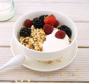 Yogurt con cereales Yogurt con cereales