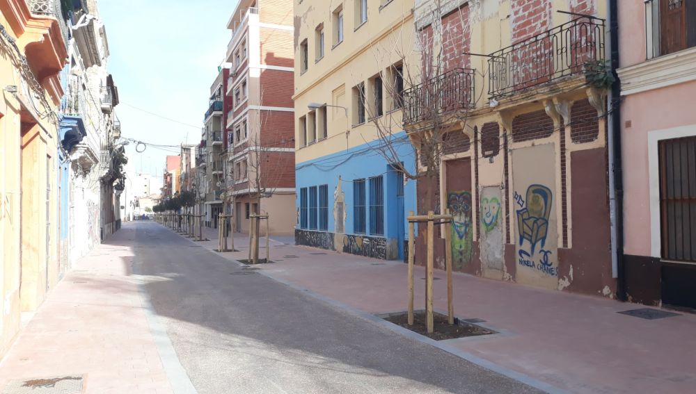 Los trabajos han desarrollado en el ámbito de las calles Sant Pere, Sol, Lavadero y Columbretes.