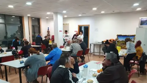 Comedor de Cáritas Elche. Comedor de Cáritas Elche.