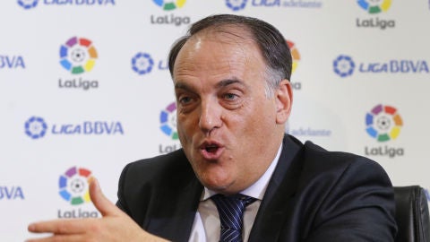 Javier Tebas, presidente de LaLiga